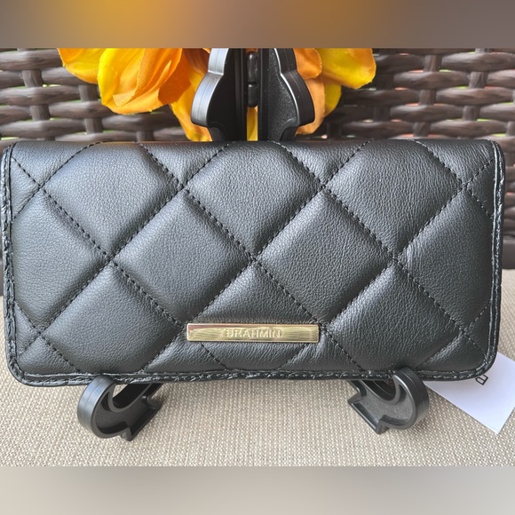 NWT Brahmin Ady Black Duval Wallet - Picture 11 of 11